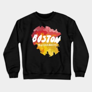 BOSTON Crewneck Sweatshirt